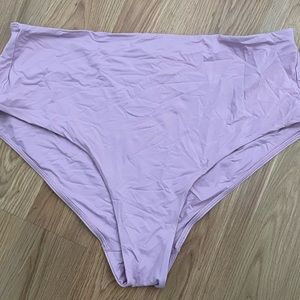 Everlane High Rise Bottoms Lilac XL